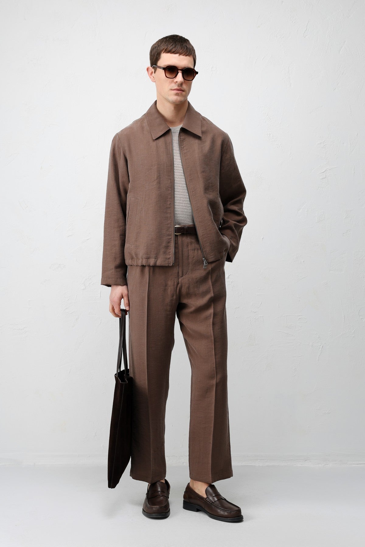 Antioch Lyocell Relaxed Fit Pileli Erkek Pantolon