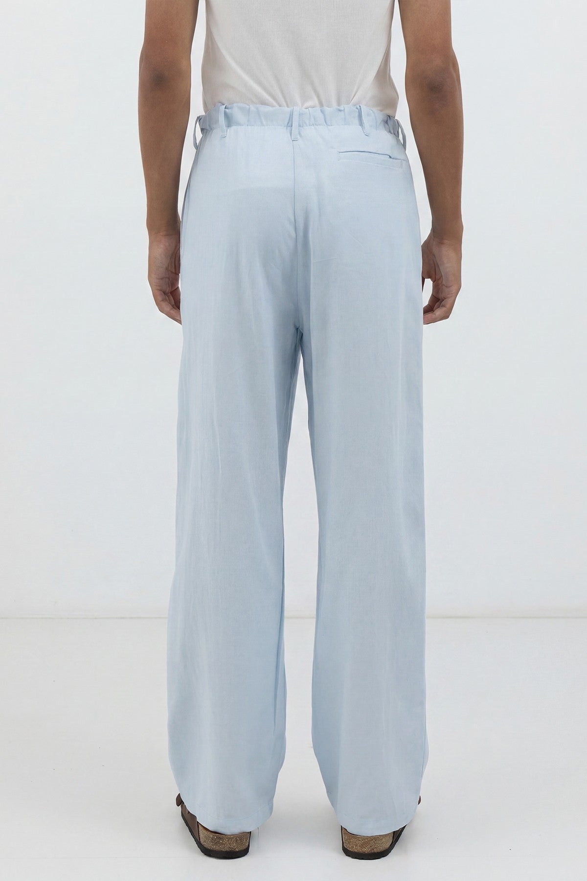 Antioch Keten Karışımlı Relaxed Erkek Pantolon