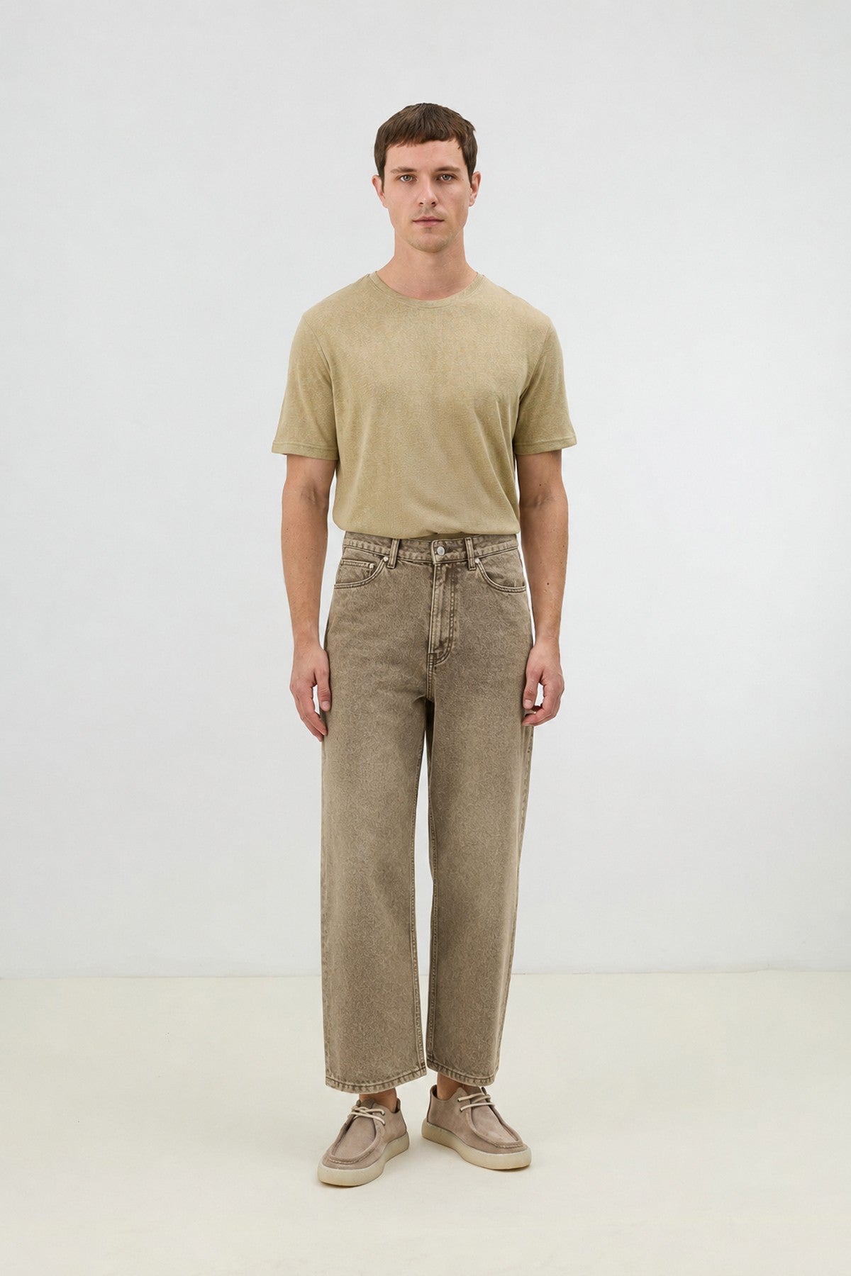Antioch Koyu Mavi Relax Fit Erkek Jean