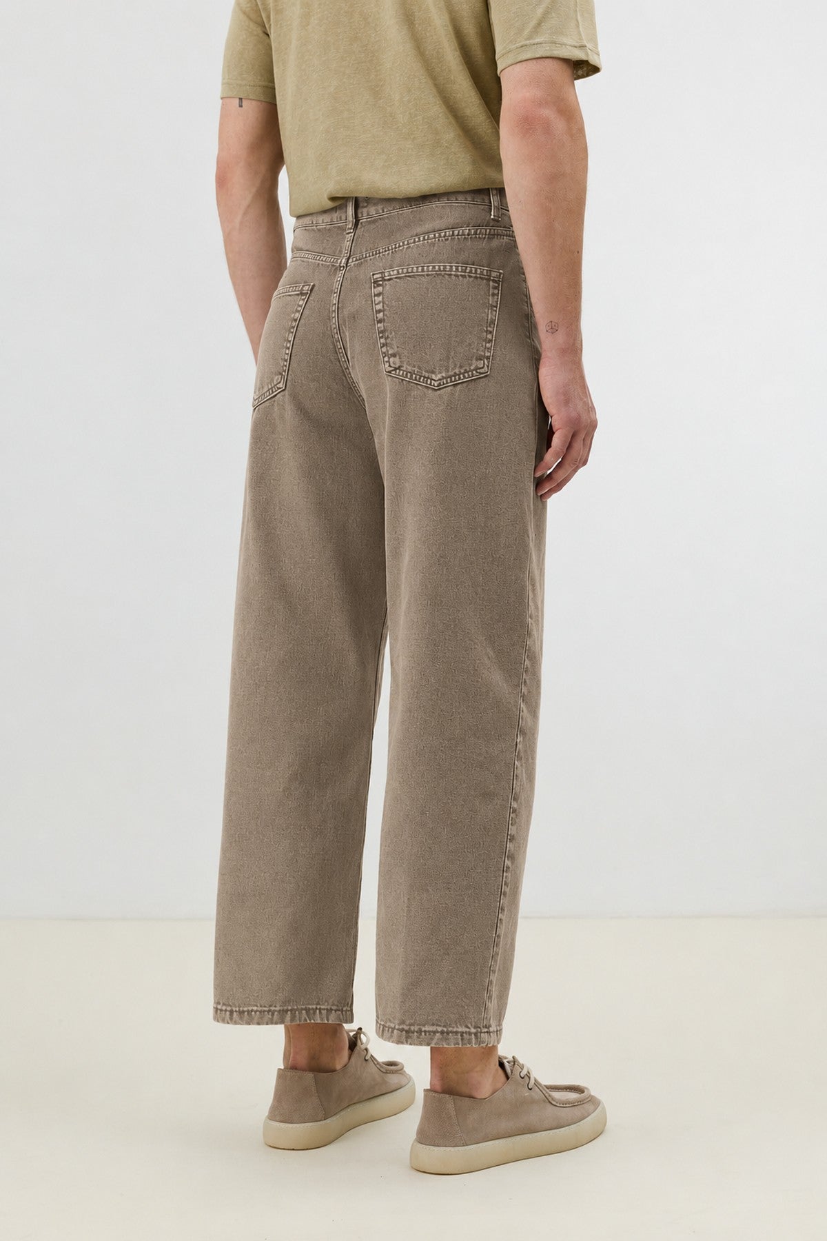 Antioch Koyu Mavi Relax Fit Erkek Jean