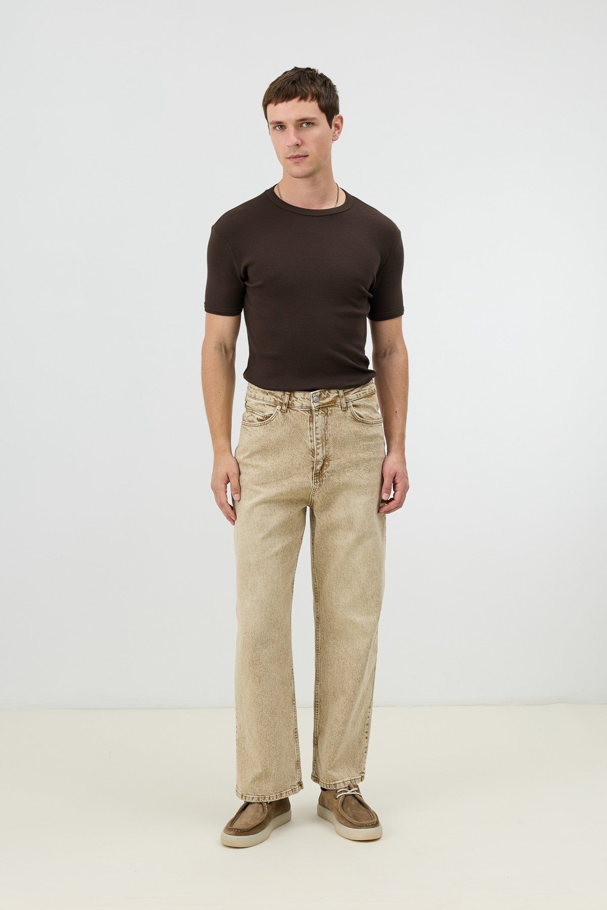 Antioch Koyu Mavi Relax Fit Erkek Jean