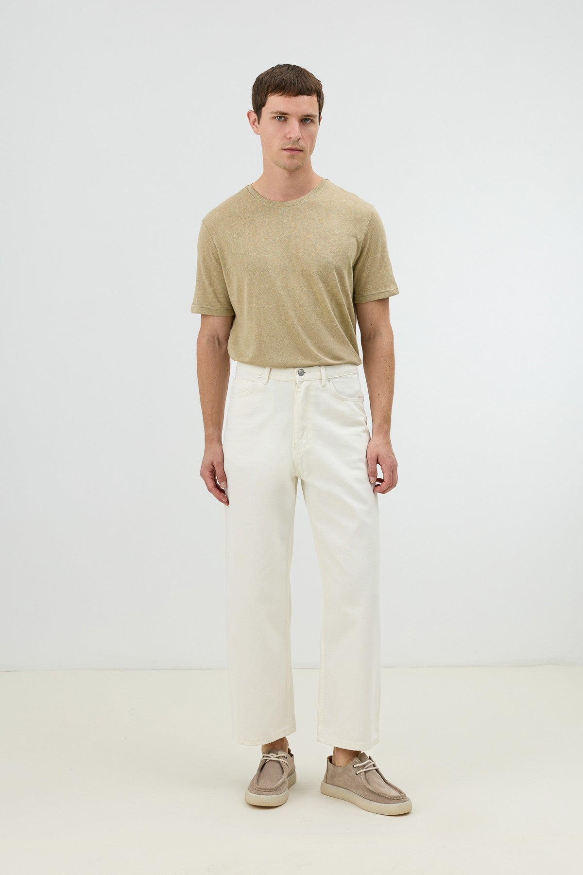Antioch Koyu Mavi Relax Fit Erkek Jean