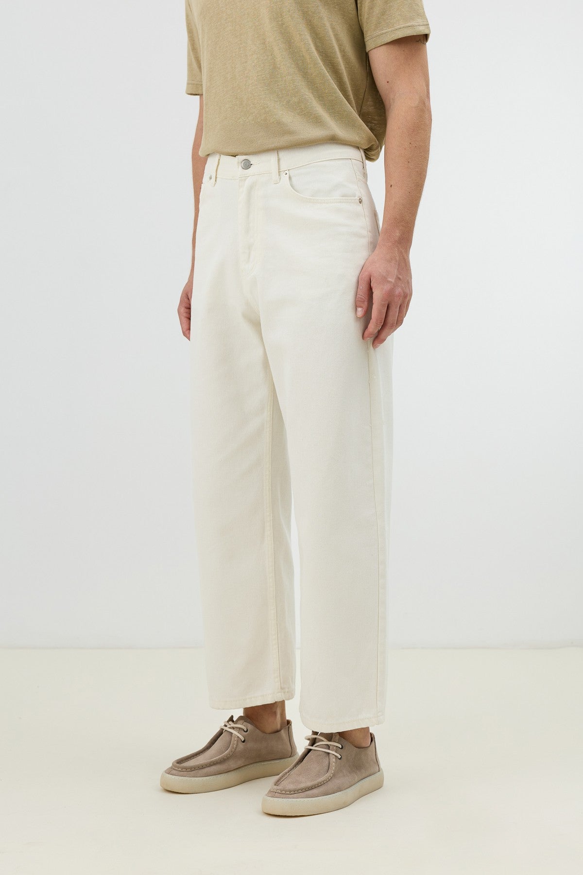 Antioch Koyu Mavi Relax Fit Erkek Jean