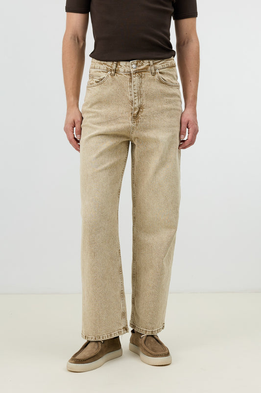 Antioch Koyu Mavi Relax Fit Erkek Jean