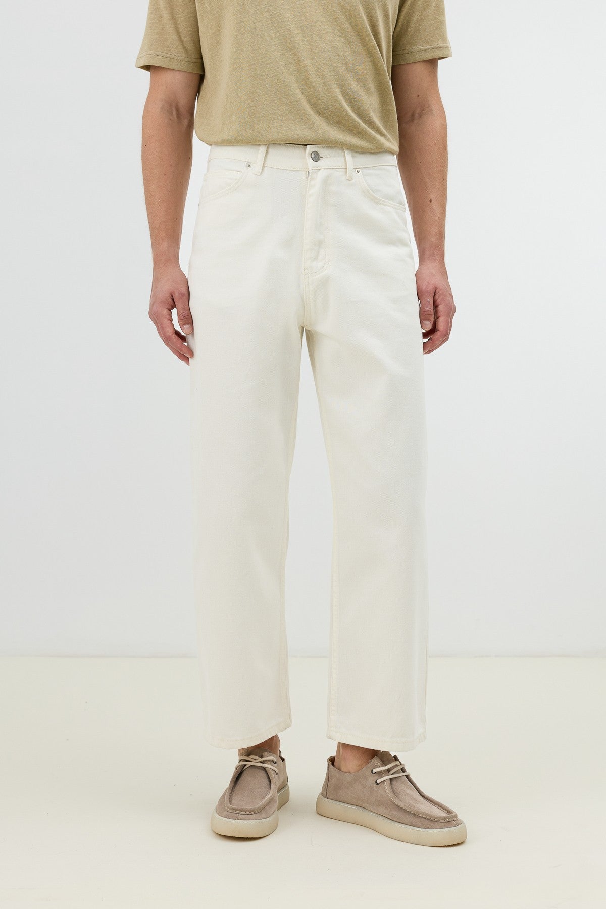 Antioch Koyu Mavi Relax Fit Erkek Jean