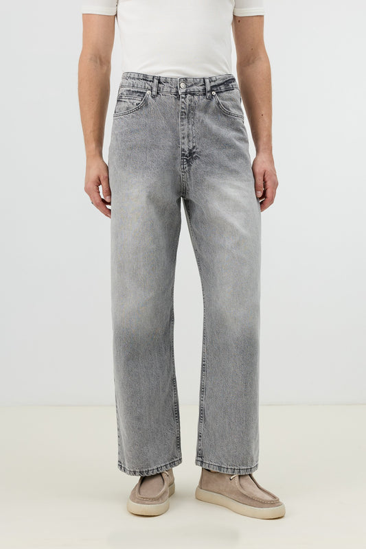 Antioch Koyu Mavi Relax Fit Erkek Jean