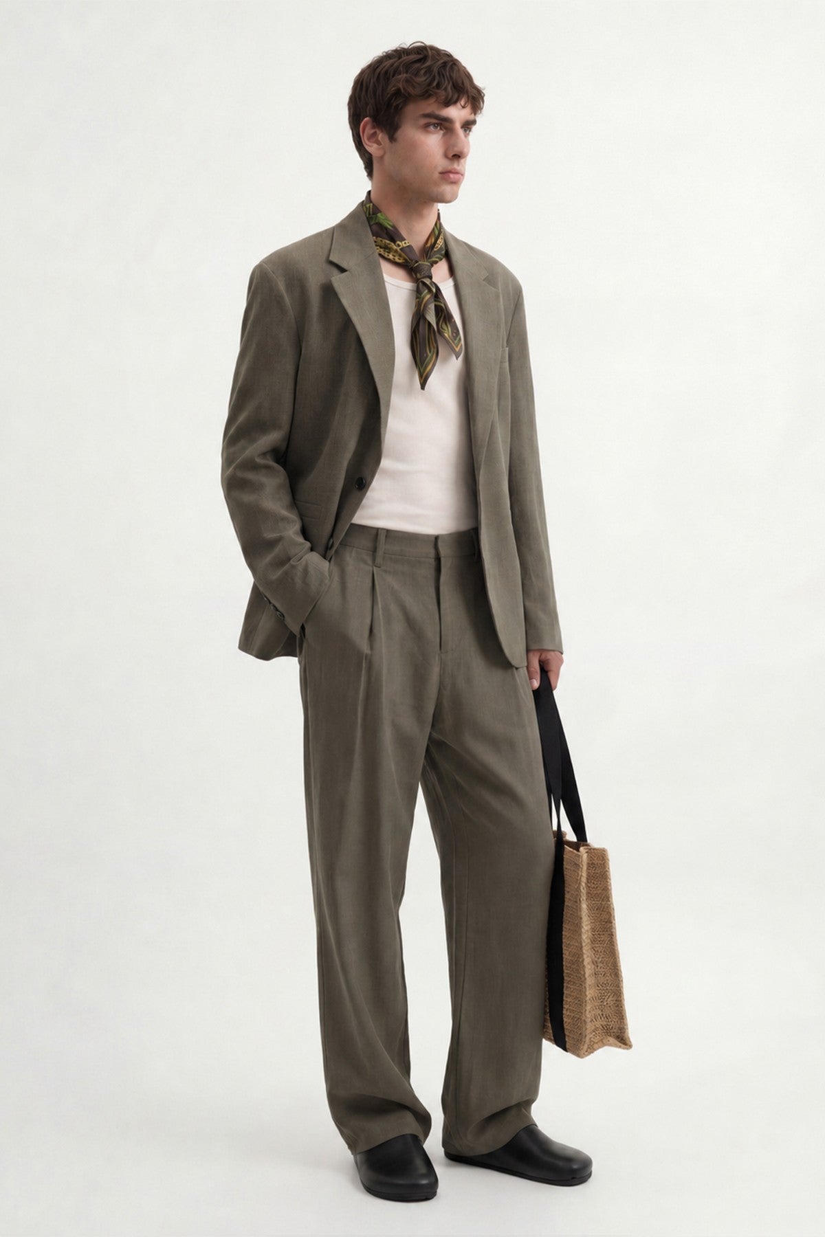 Modal Karışımlı Relaxed Pantolon