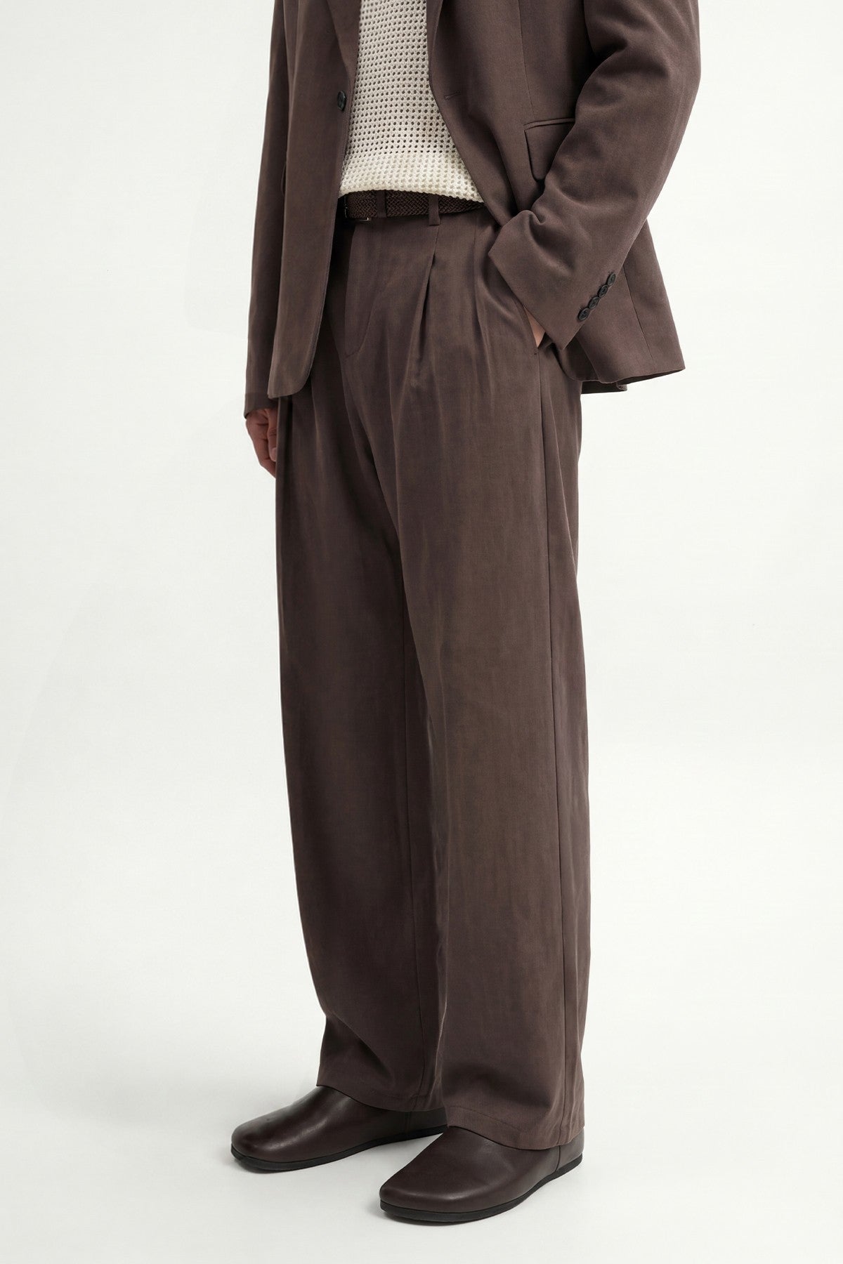 Modal Karışımlı Relaxed Pantolon