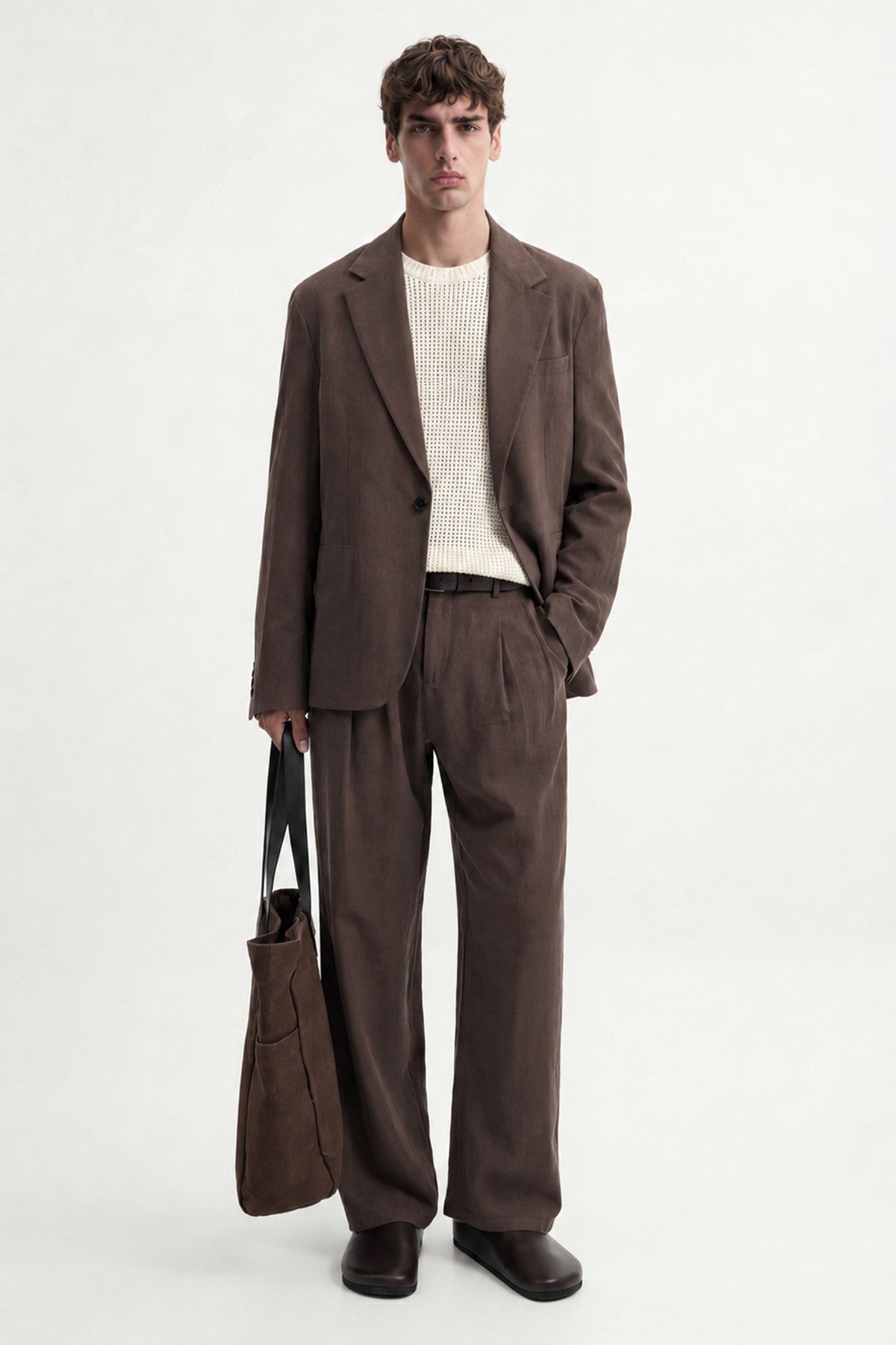 Modal Karışımlı Relaxed Pantolon