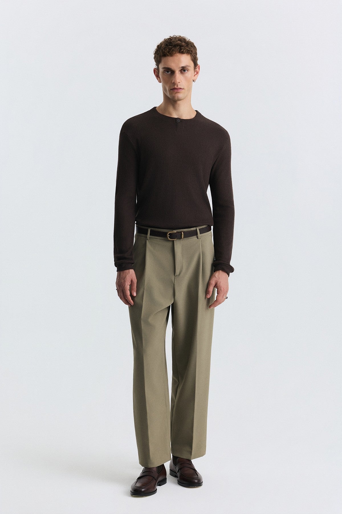 Relaxed Pileli Pantolon