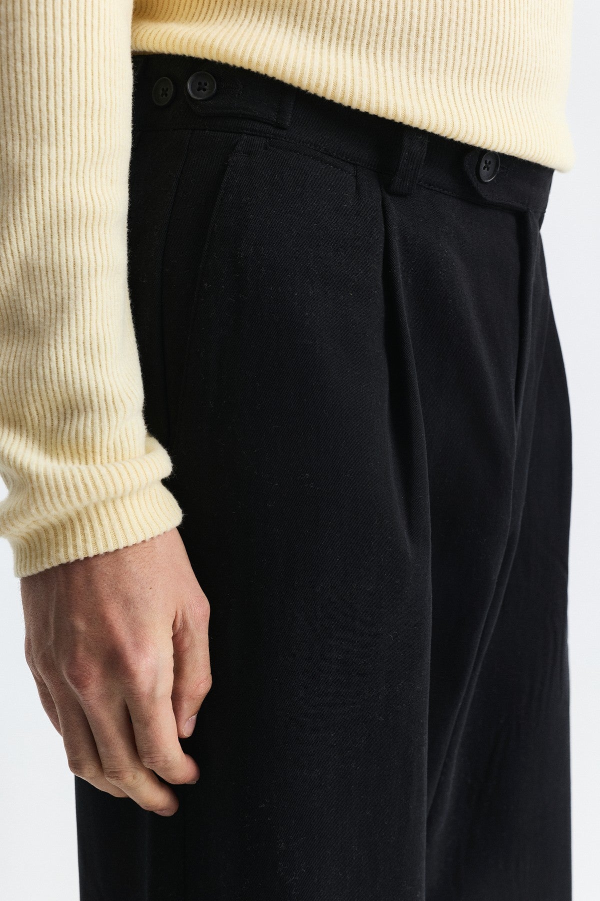 Relax Fit Pileli Pantolon