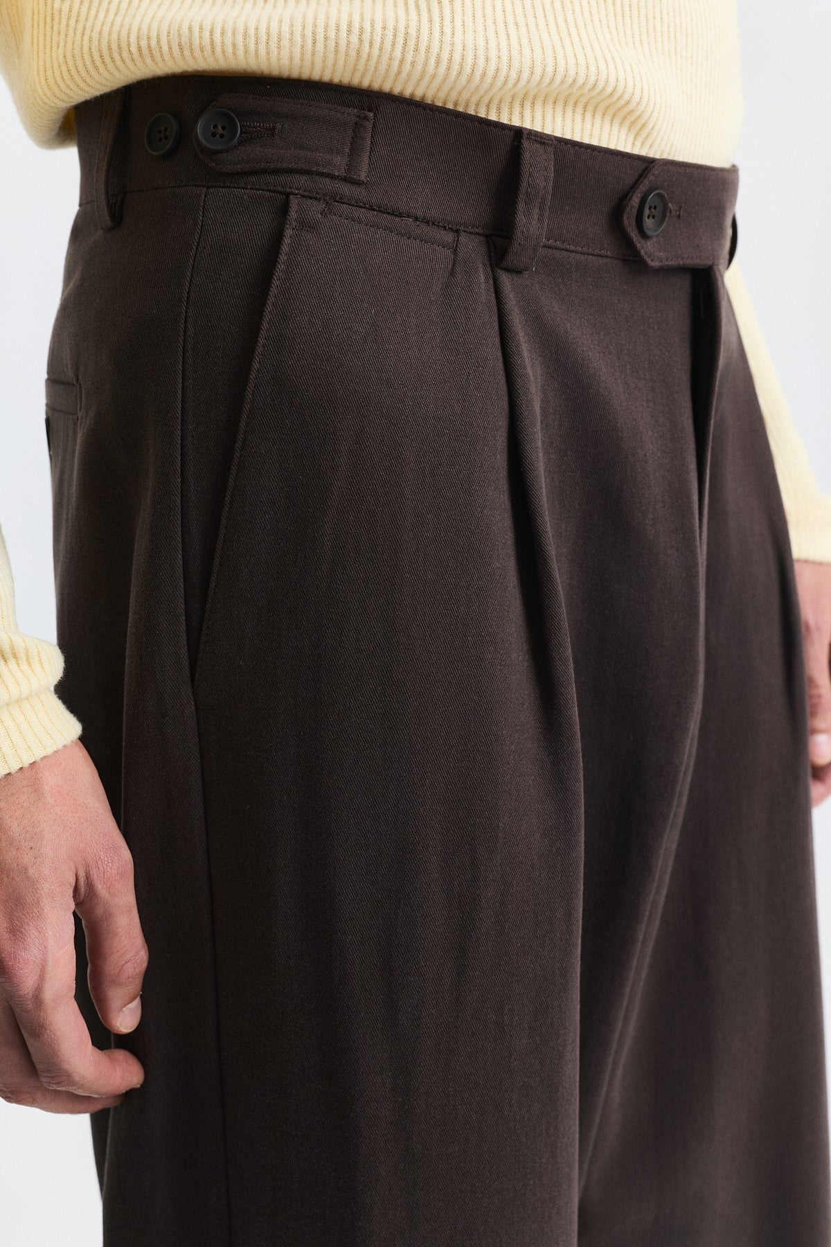 Relax Fit Pileli Pantolon