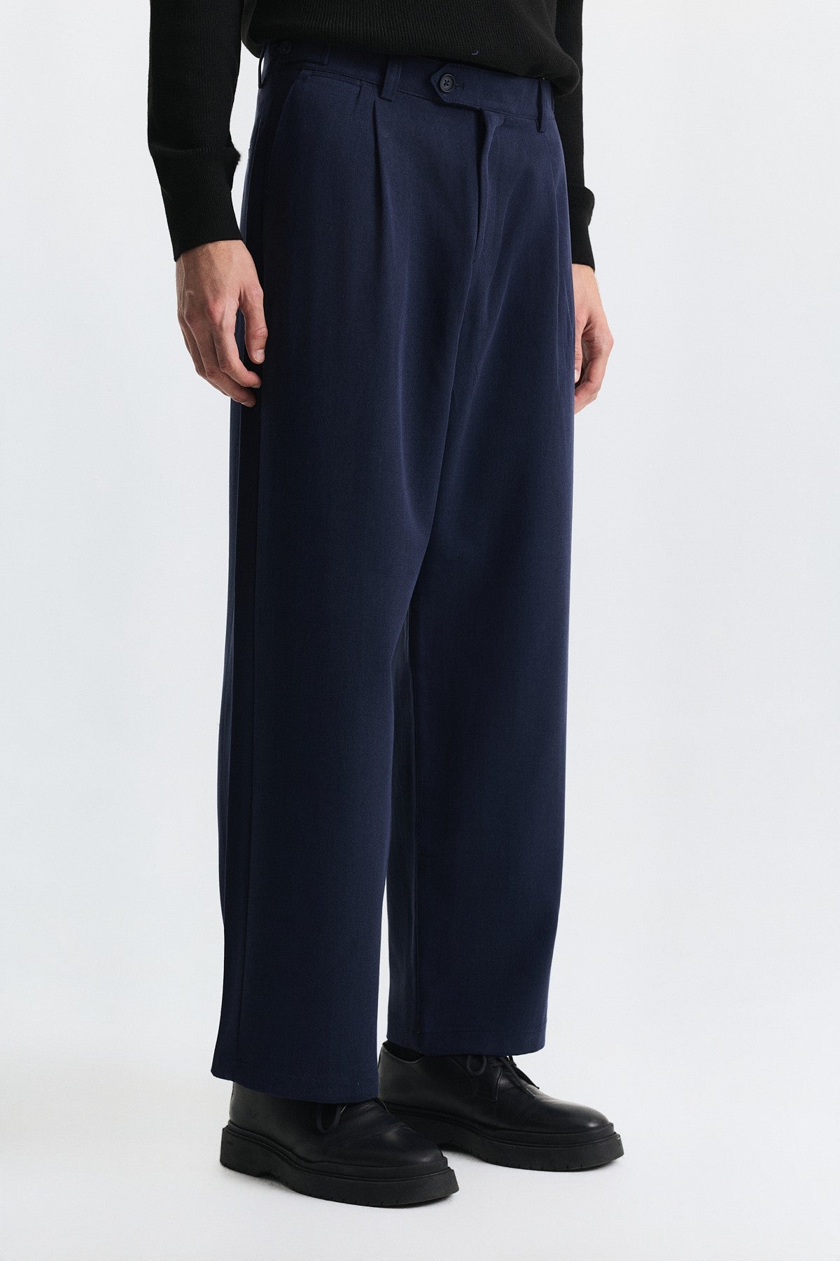 Relax Fit Pileli Pantolon