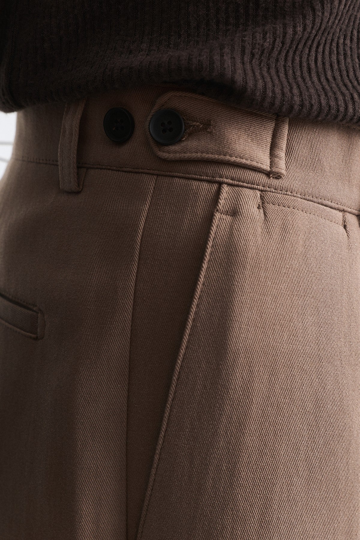 Relax Fit Pileli Pantolon