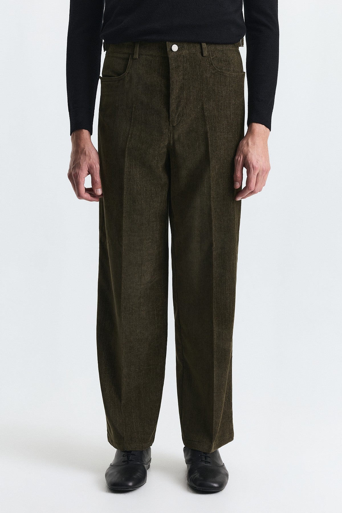 Yüksek Bel Regular Fit Pantolon