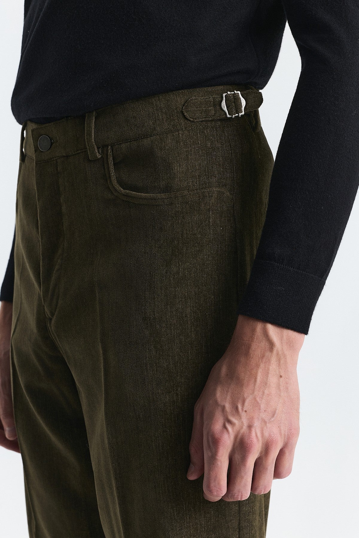 Yüksek Bel Regular Fit Pantolon