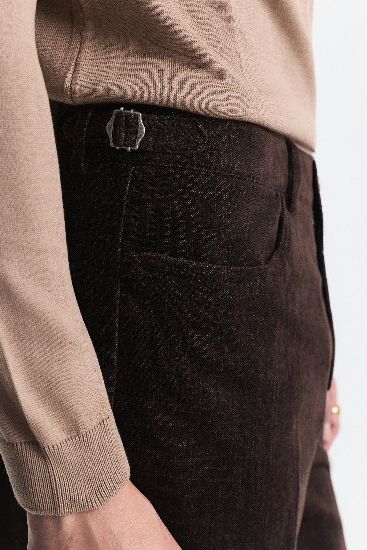 Yüksek Bel Regular Fit Pantolon