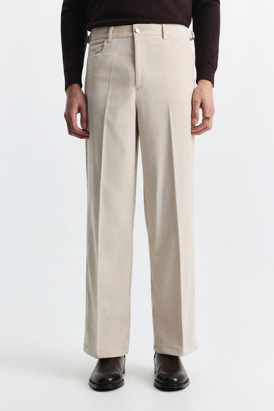Yüksek Bel Regular Fit Pantolon