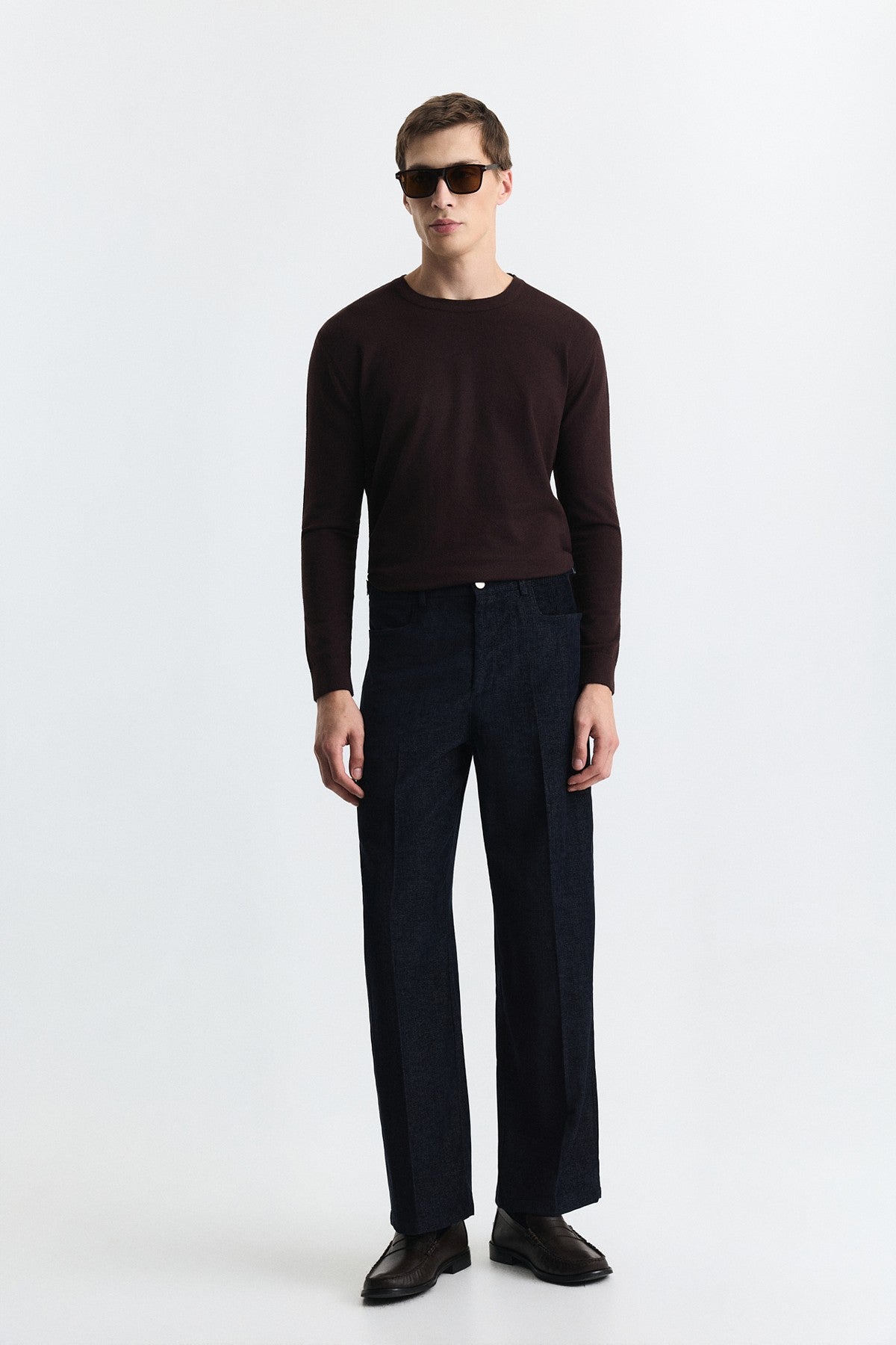 Yüksek Bel Regular Fit Pantolon