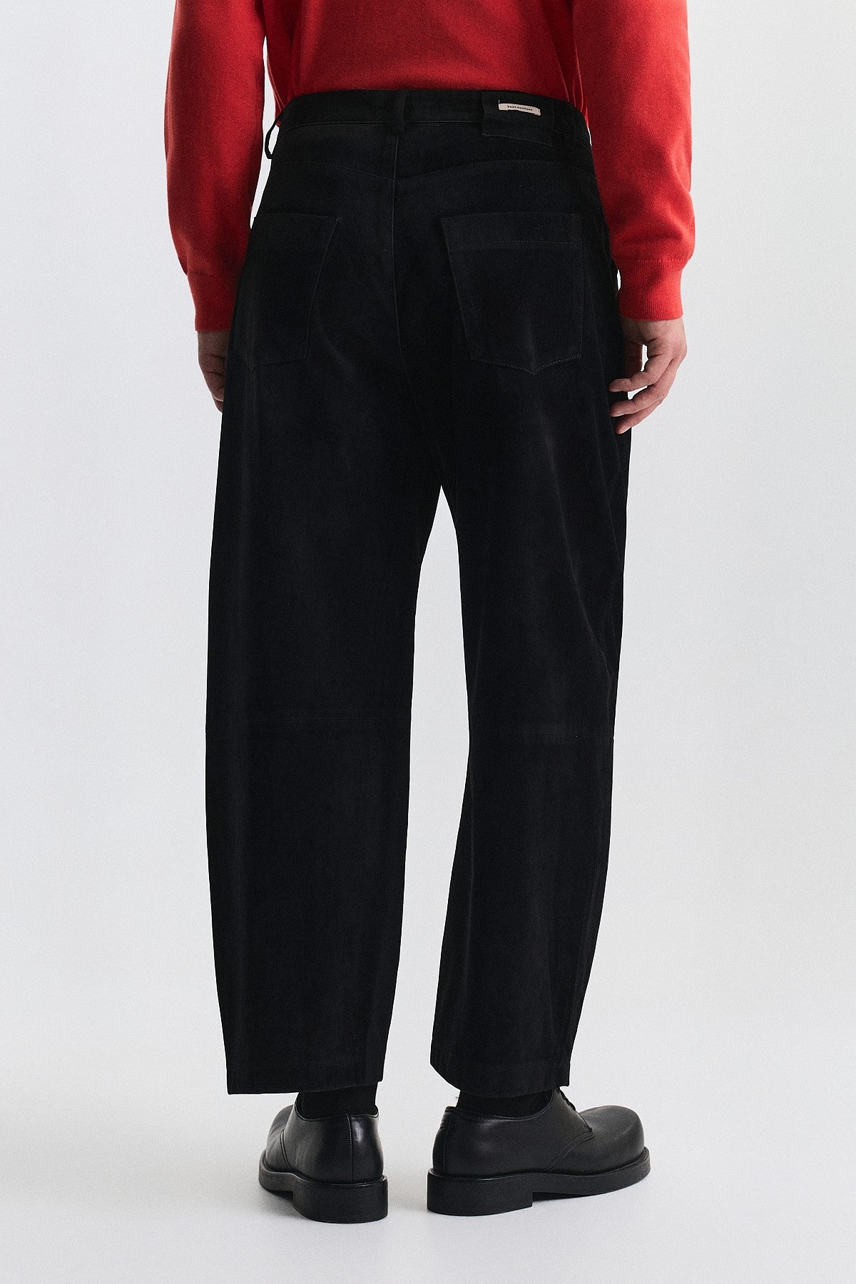 Süet Barrel Fit Pantolon