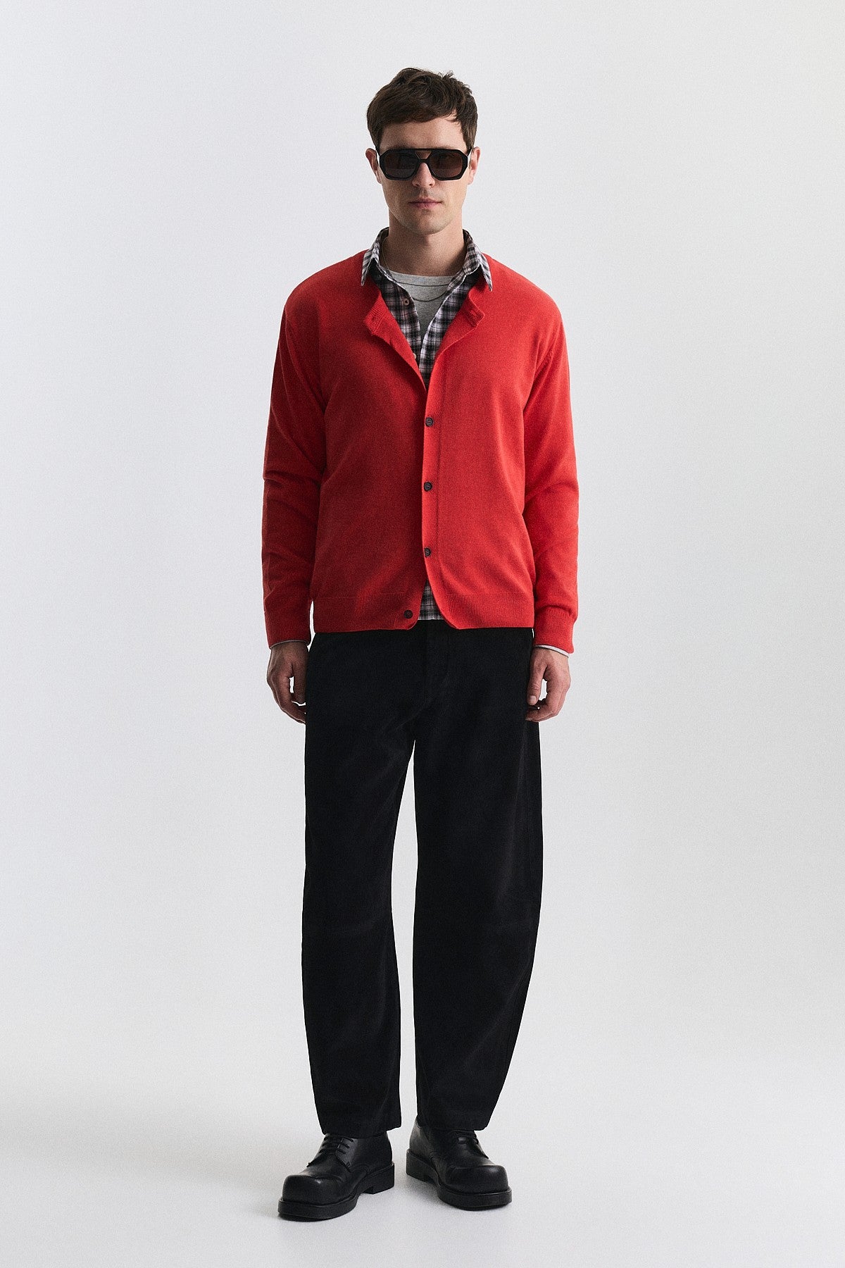 Süet Barrel Fit Pantolon