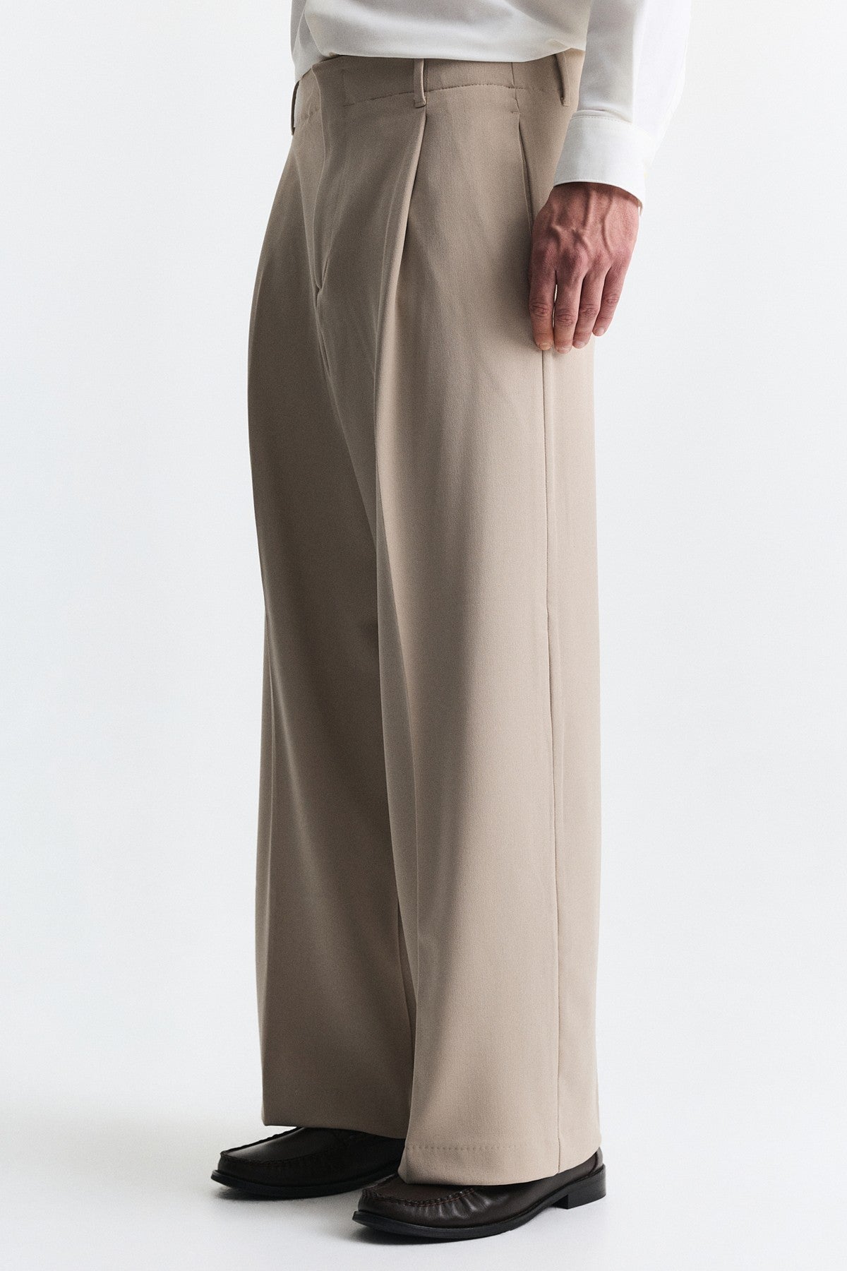 Loose Fit Pileli Pantolon