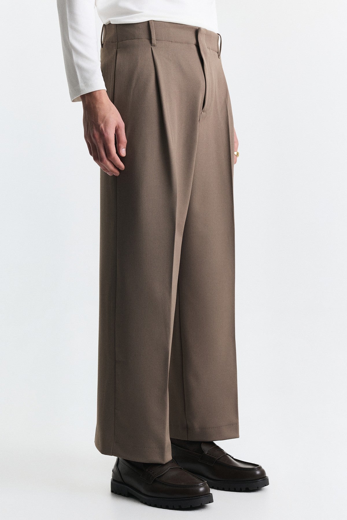 Loose Fit Pileli Pantolon