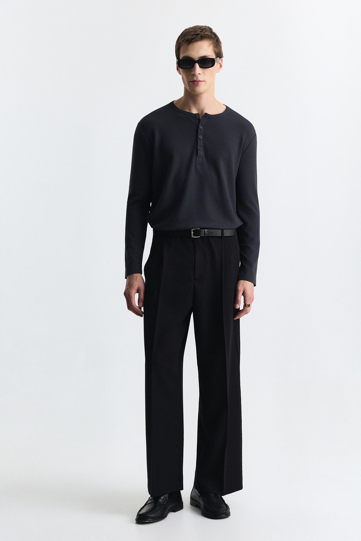 Loose Fit Pileli Pantolon