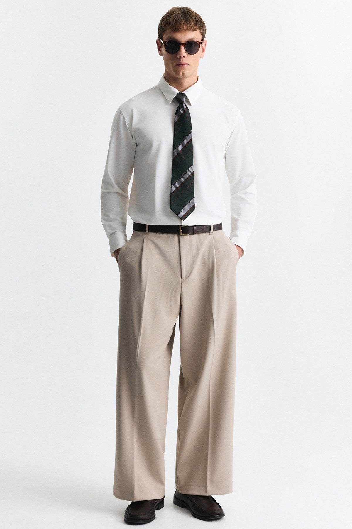 Loose Fit Pileli Pantolon