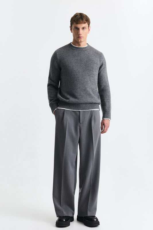 Loose Fit Pileli Pantolon
