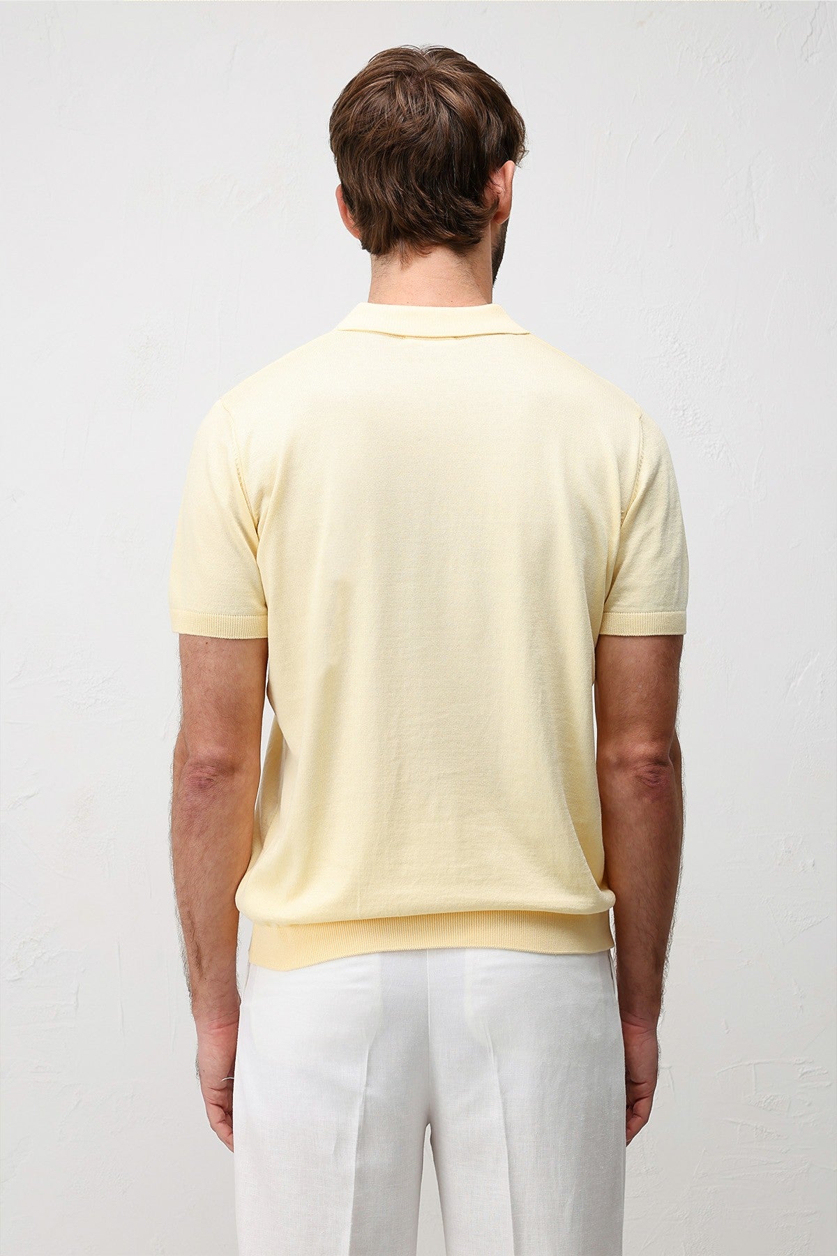 Antioch Comfort Slim Polo Yaka Erkek Triko T-Shirt