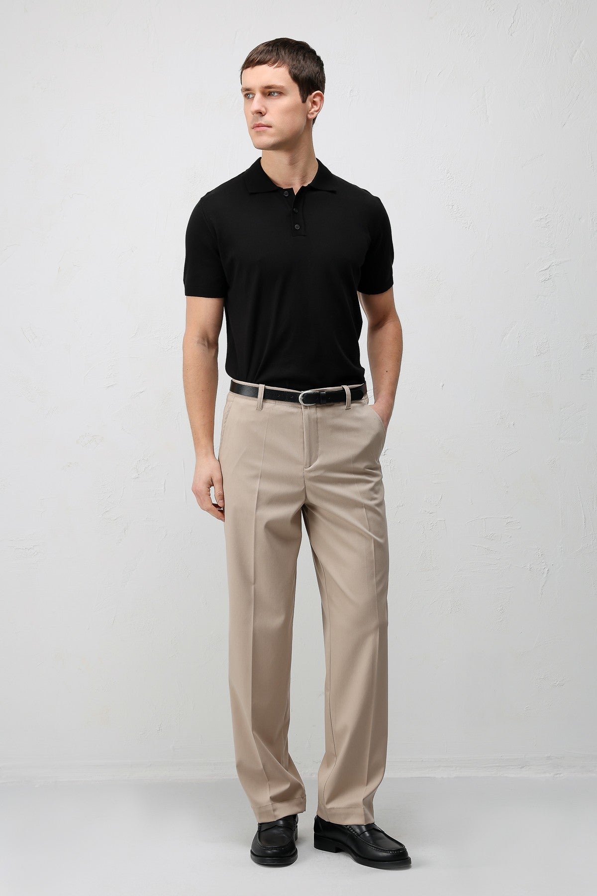 Antioch Comfort Slim Polo Yaka Erkek Triko T-Shirt
