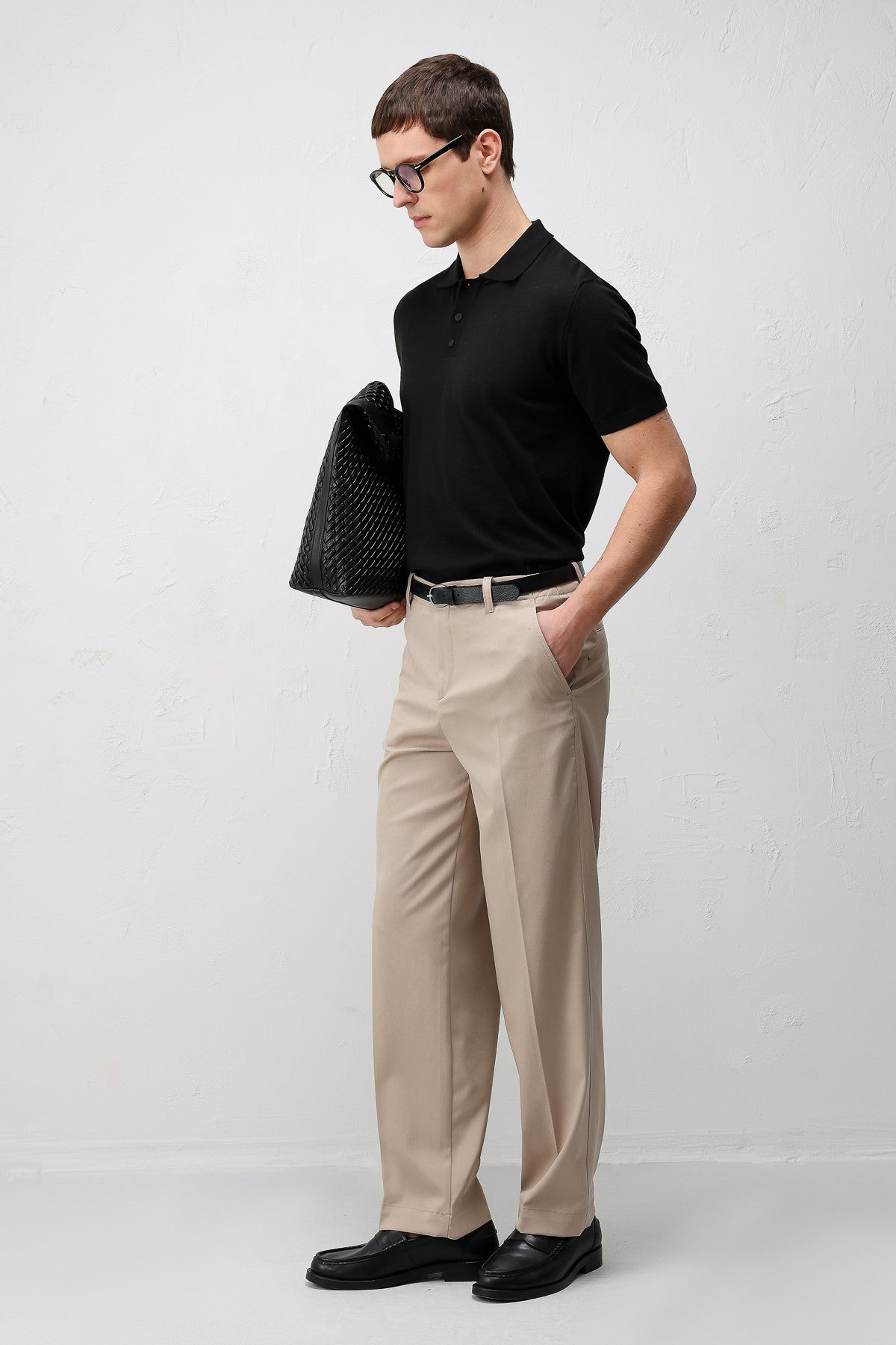 Antioch Comfort Slim Polo Yaka Erkek Triko T-Shirt