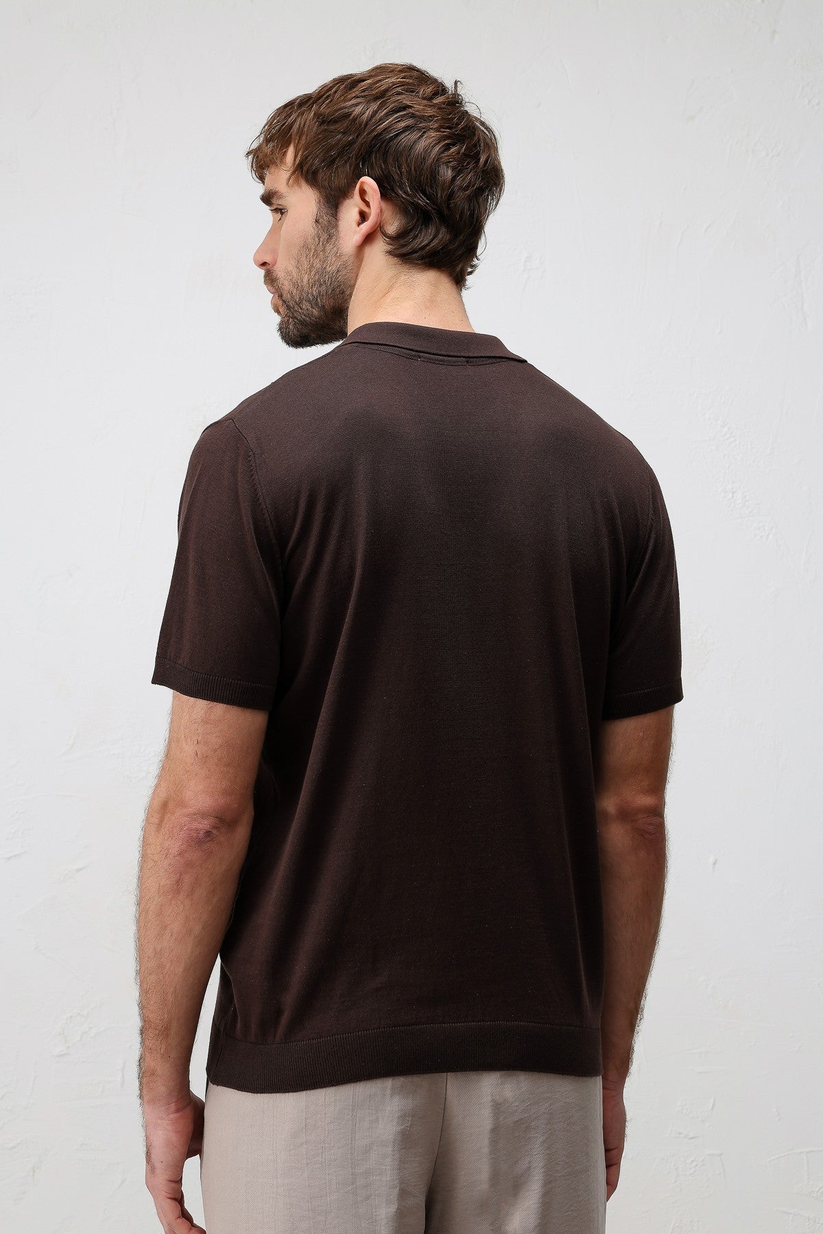 Antioch Comfort Slim Polo Yaka Erkek Triko T-Shirt