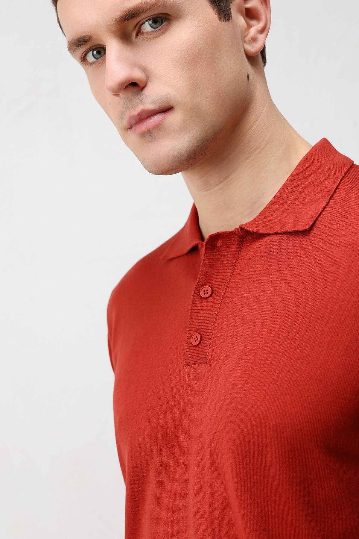 Antioch Comfort Slim Polo Yaka Erkek Triko T-Shirt