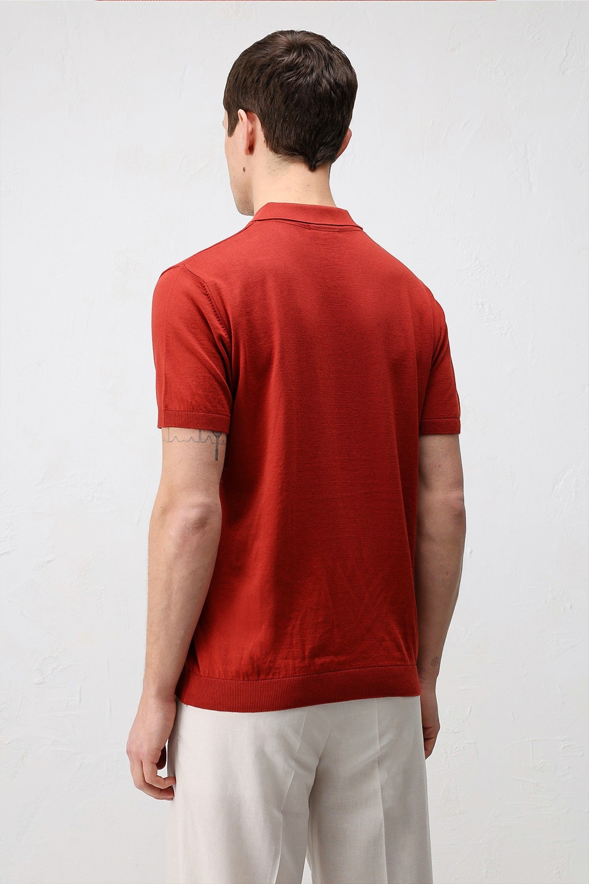 Antioch Comfort Slim Polo Yaka Erkek Triko T-Shirt