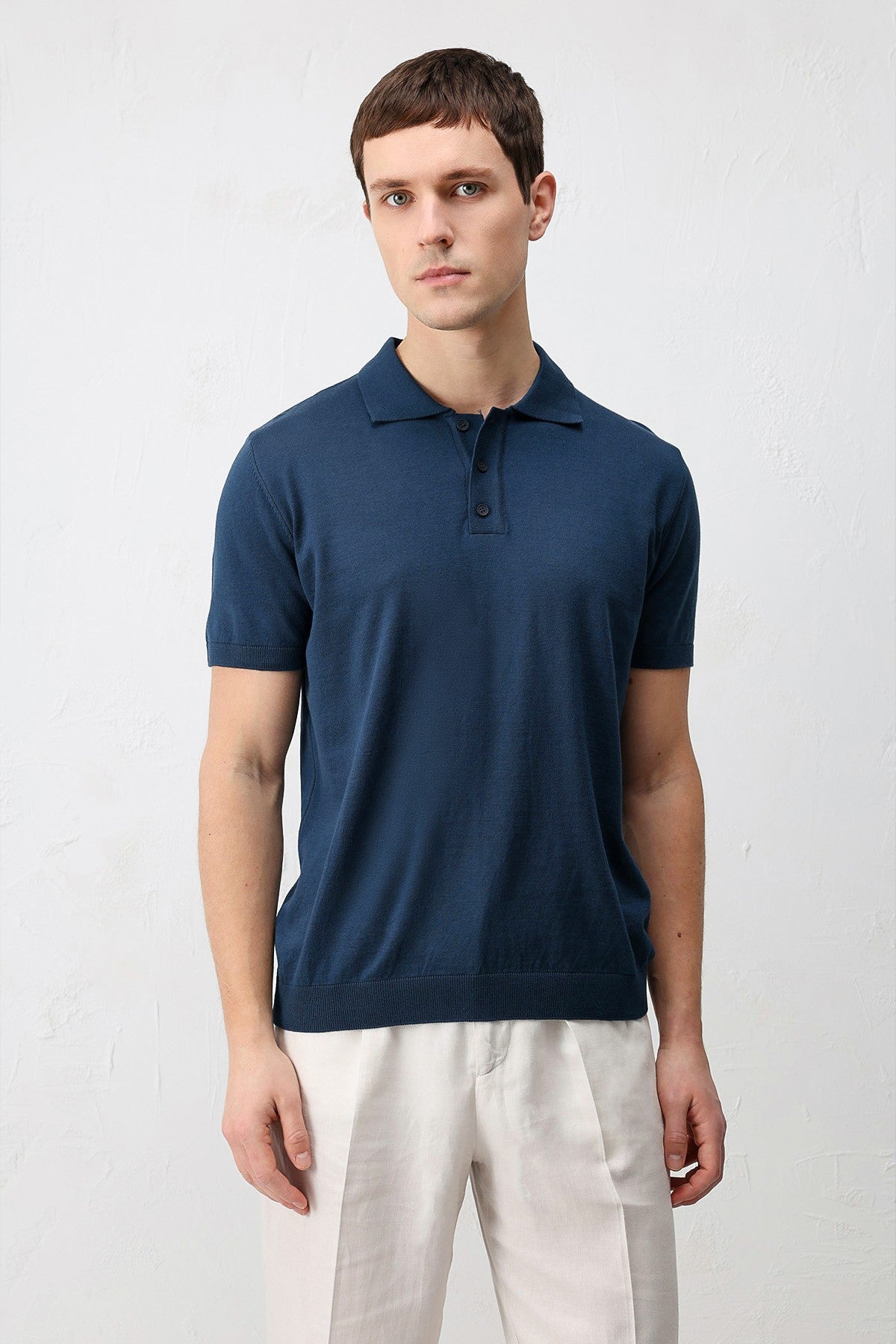 Antioch Comfort Slim Polo Yaka Erkek Triko T-Shirt