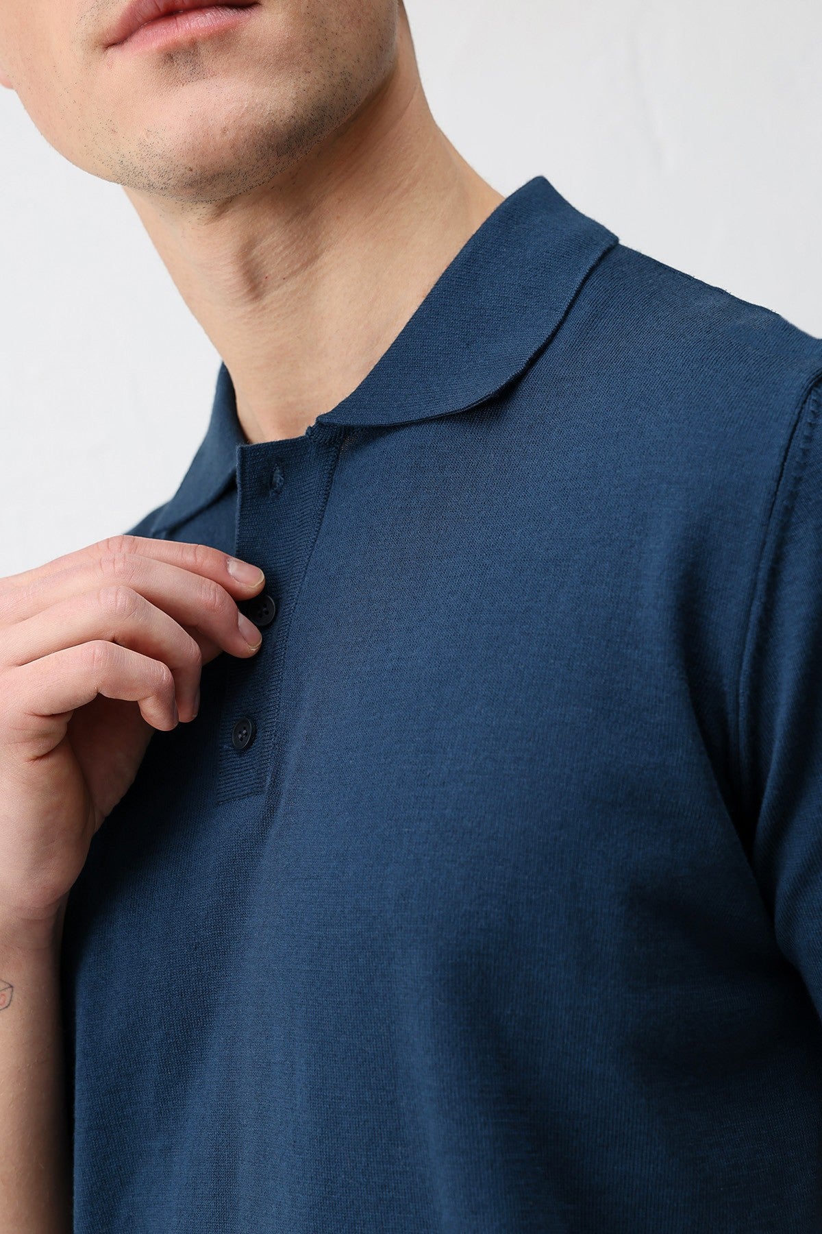 Antioch Comfort Slim Polo Yaka Erkek Triko T-Shirt