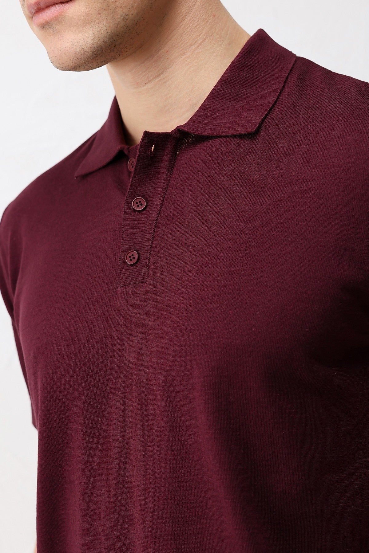 Antioch Comfort Slim Polo Yaka Erkek Triko T-Shirt
