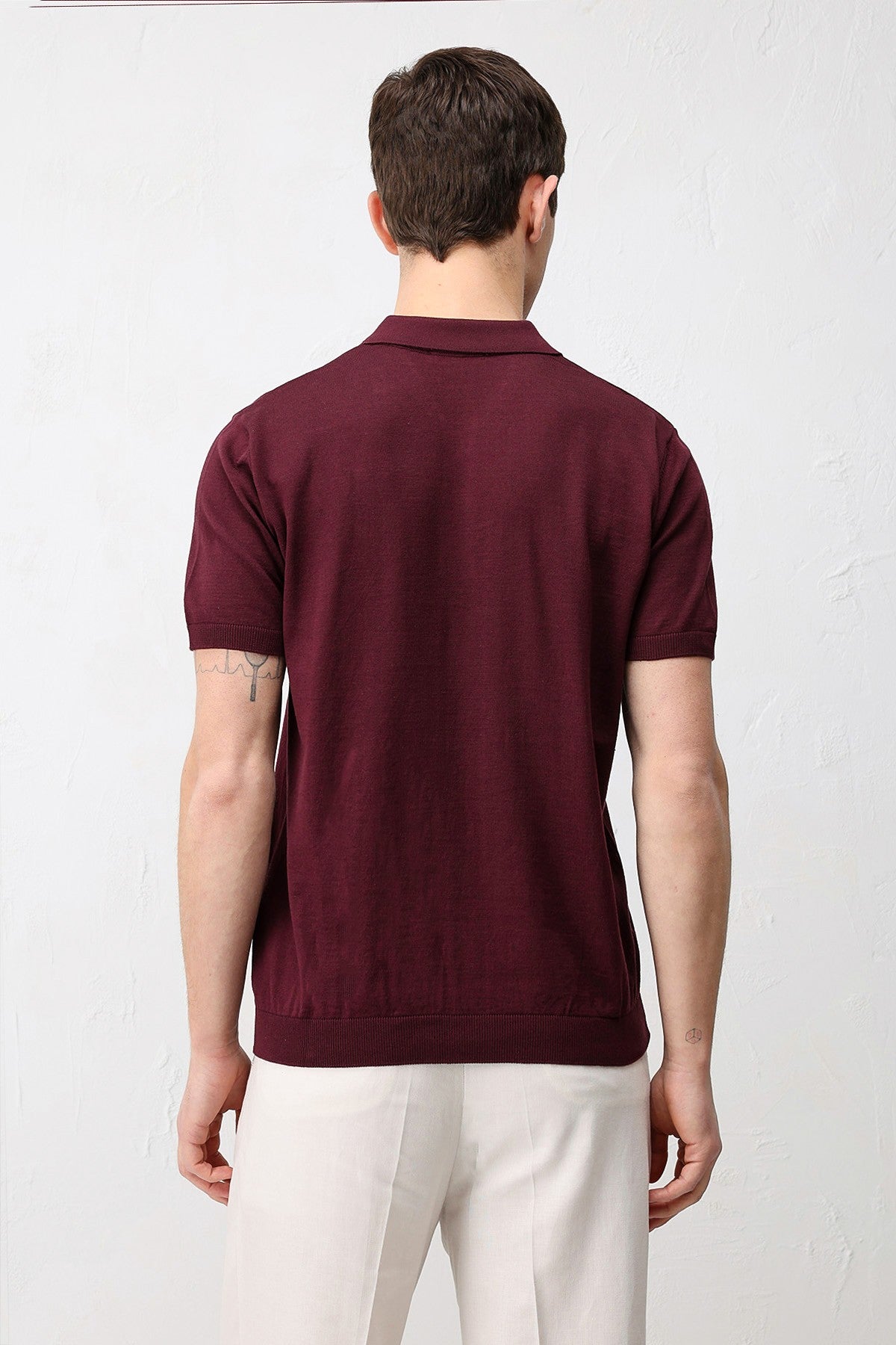Antioch Comfort Slim Polo Yaka Erkek Triko T-Shirt