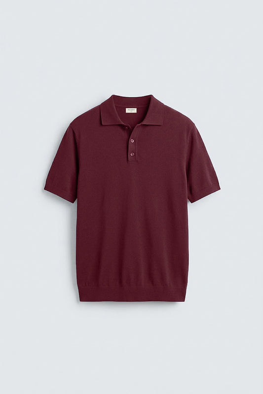 Antioch Comfort Slim Polo Yaka Erkek Triko T-Shirt