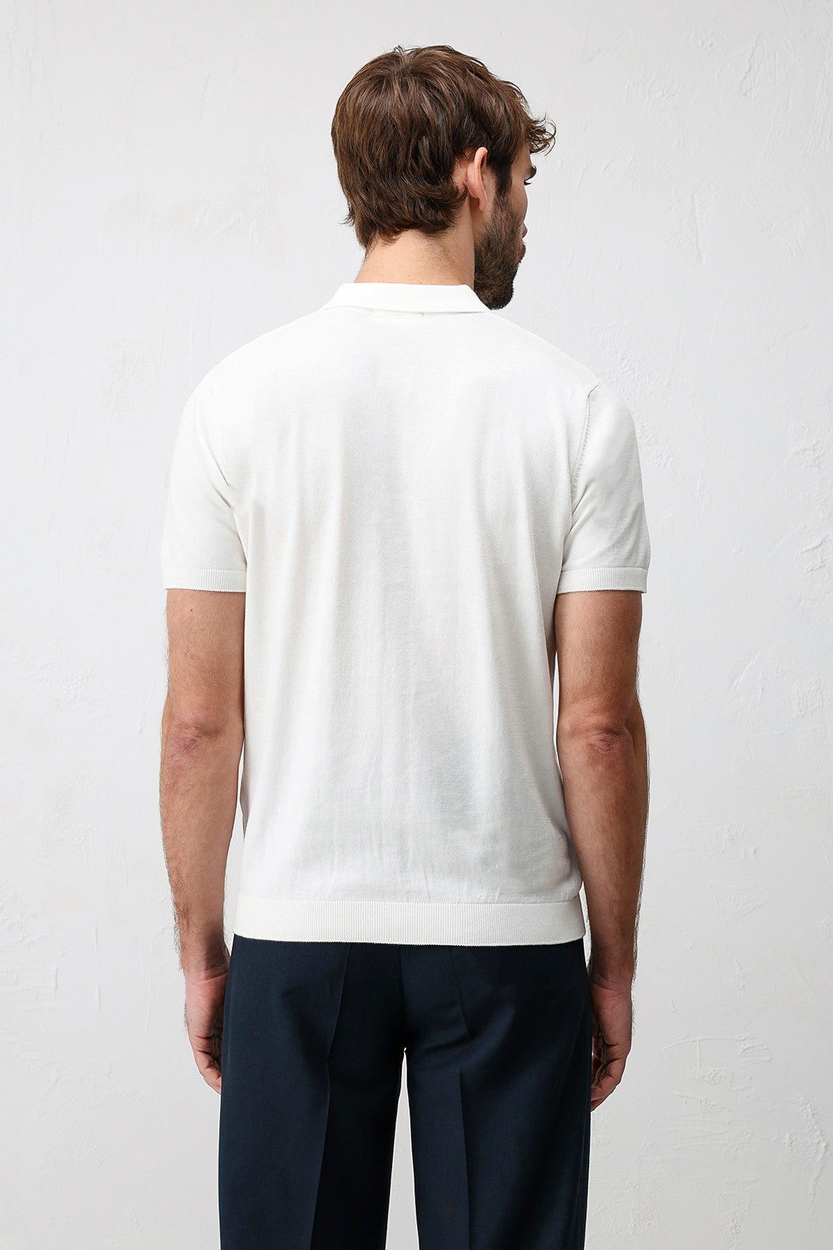 Antioch Comfort Slim Polo Yaka Erkek Triko T-Shirt
