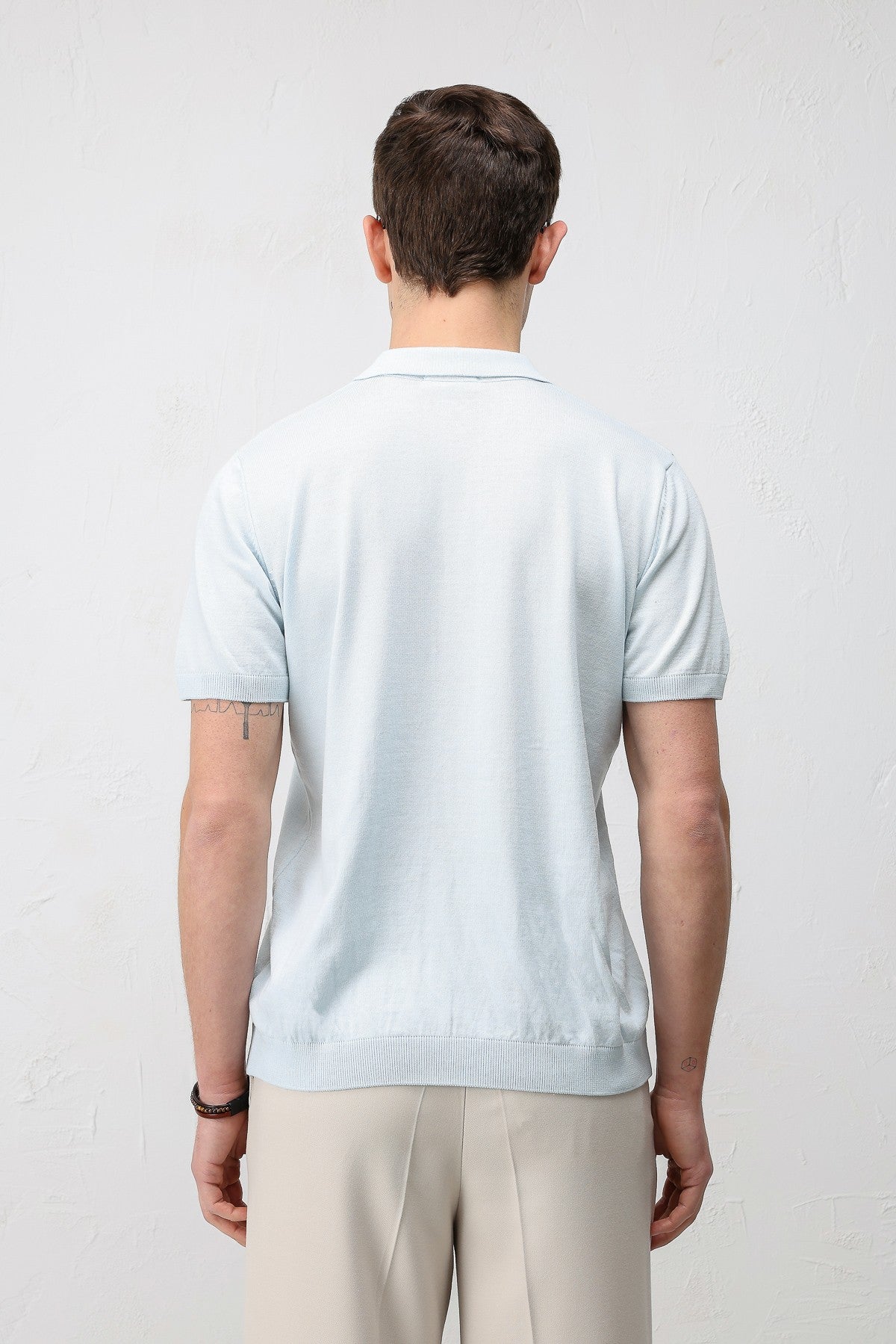 Antioch Comfort Slim Polo Yaka Erkek Triko T-Shirt