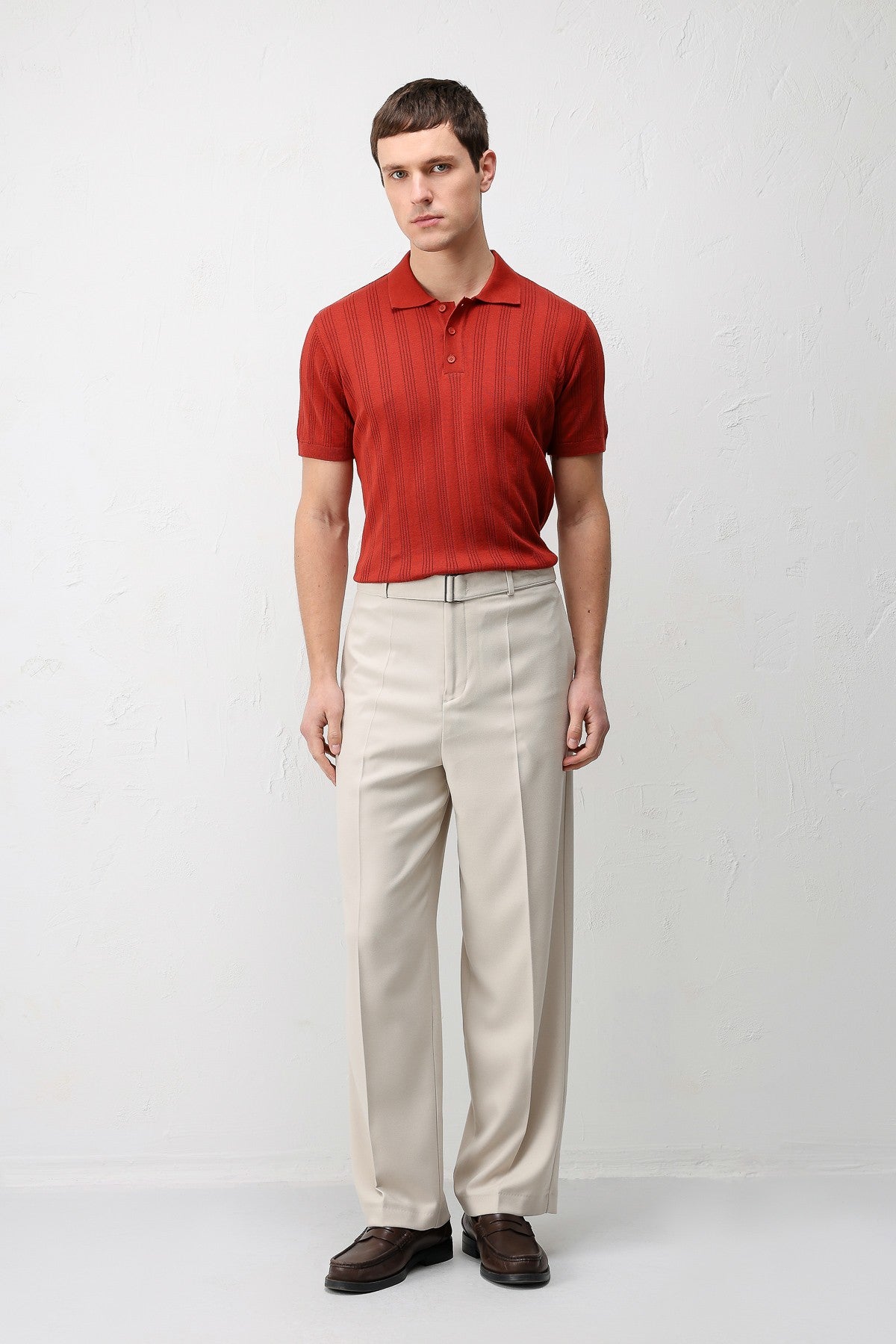 Antioch Dokulu Triko Erkek Polo T-Shirt