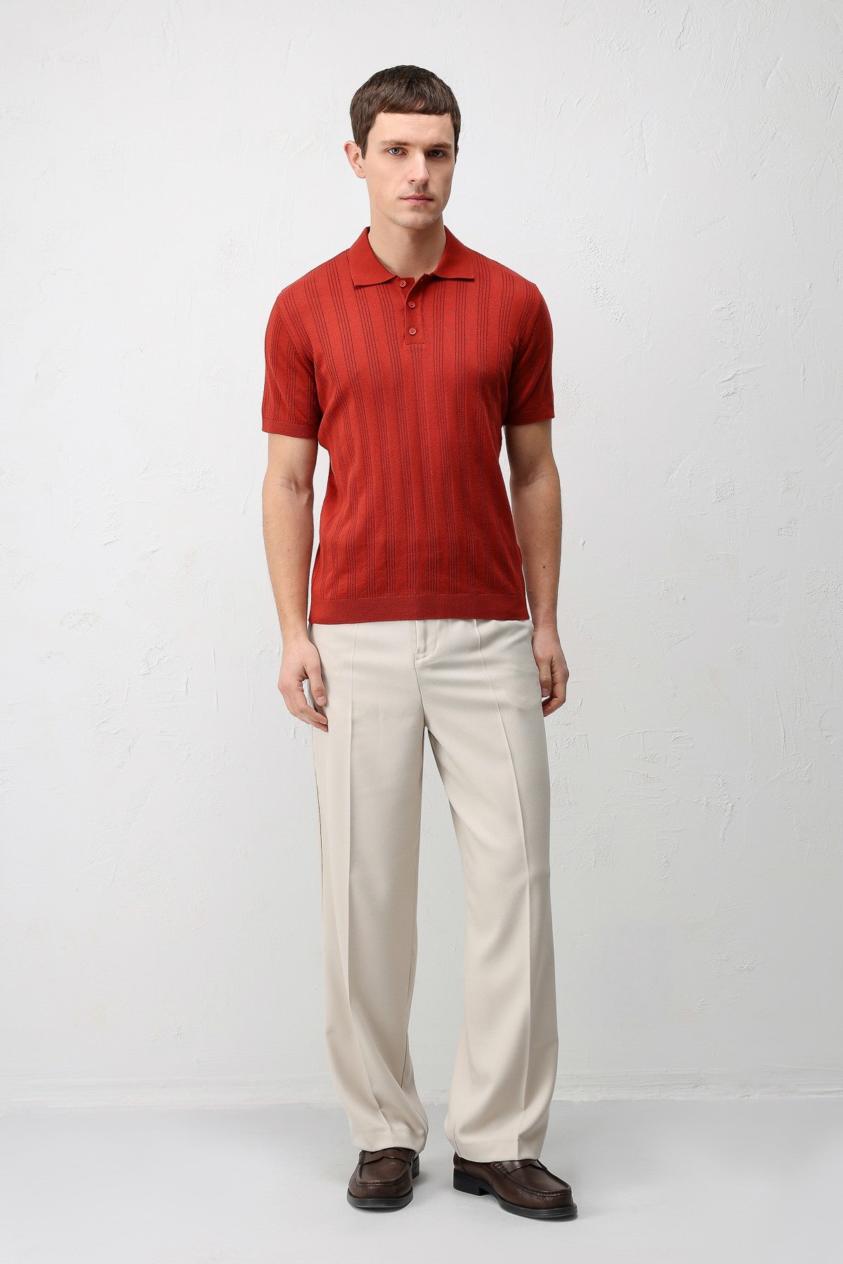Antioch Dokulu Triko Erkek Polo T-Shirt
