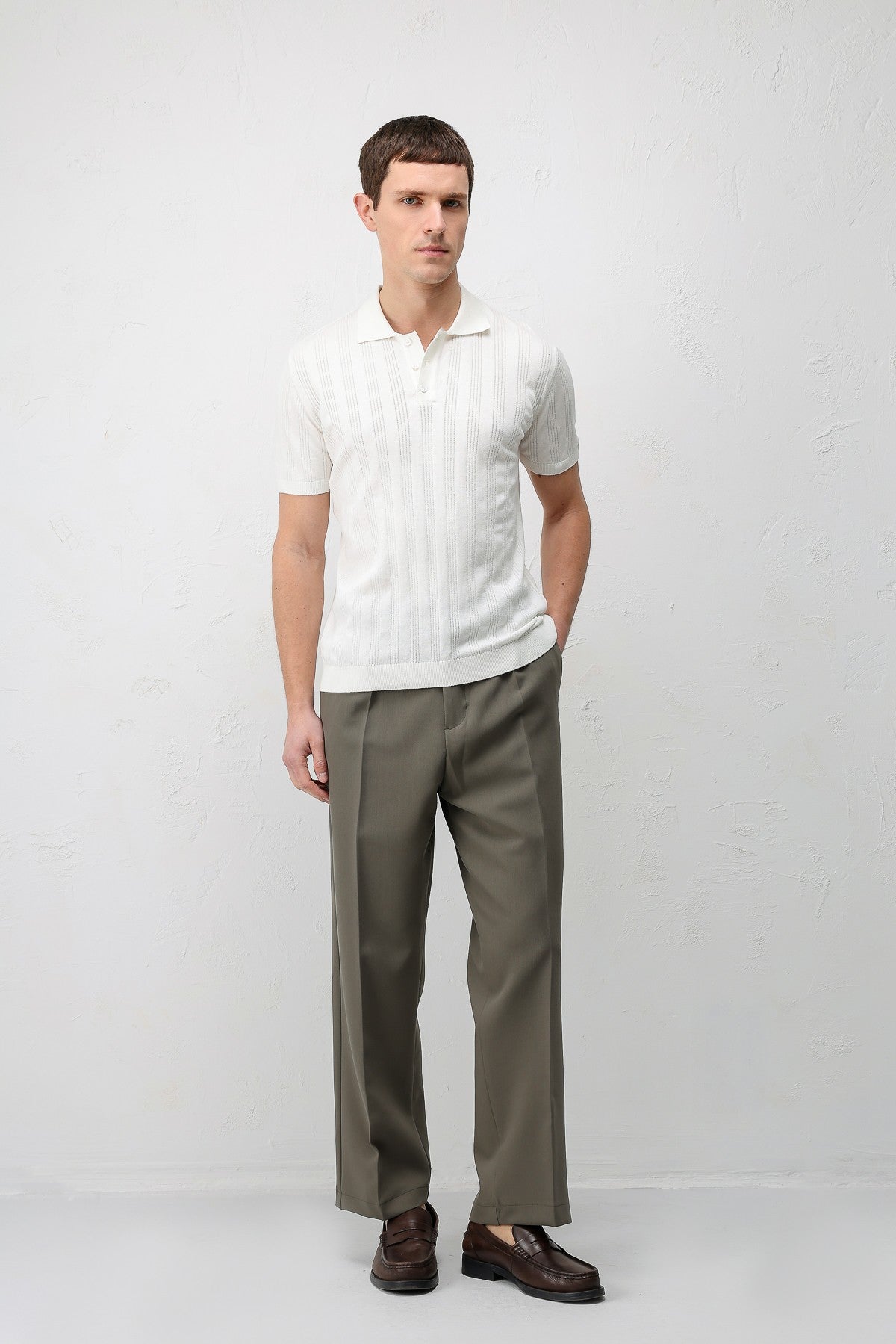 Antioch Dokulu Triko Erkek Polo T-Shirt