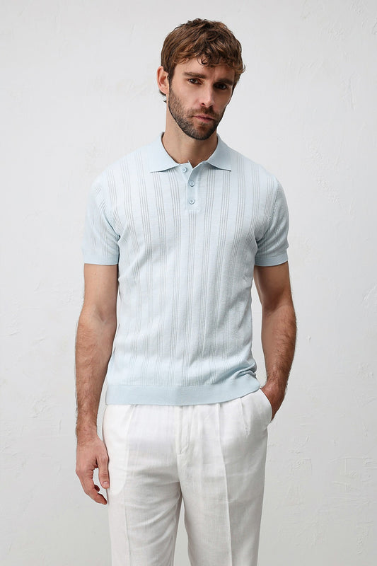 Antioch Dokulu Triko Erkek Polo T-Shirt