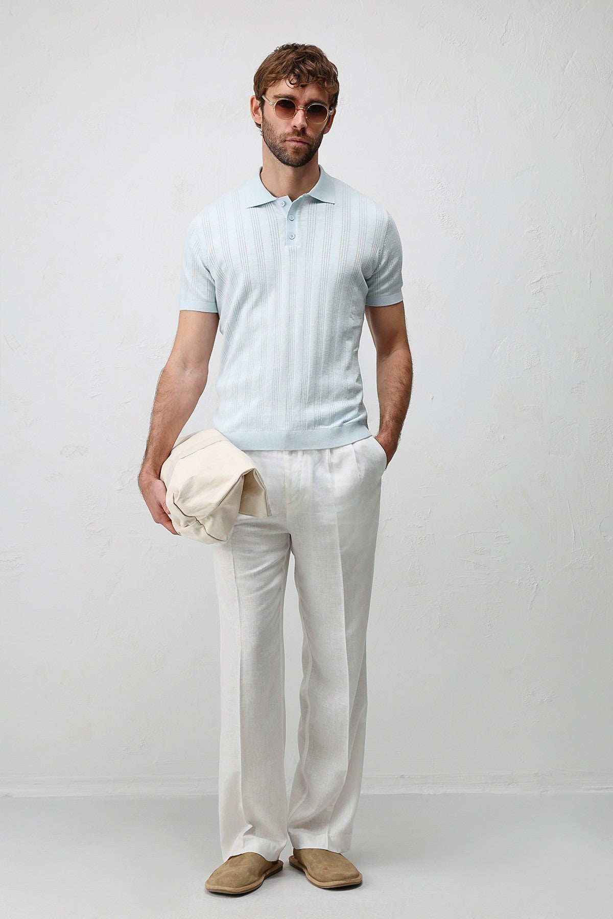 Antioch Dokulu Triko Erkek Polo T-Shirt