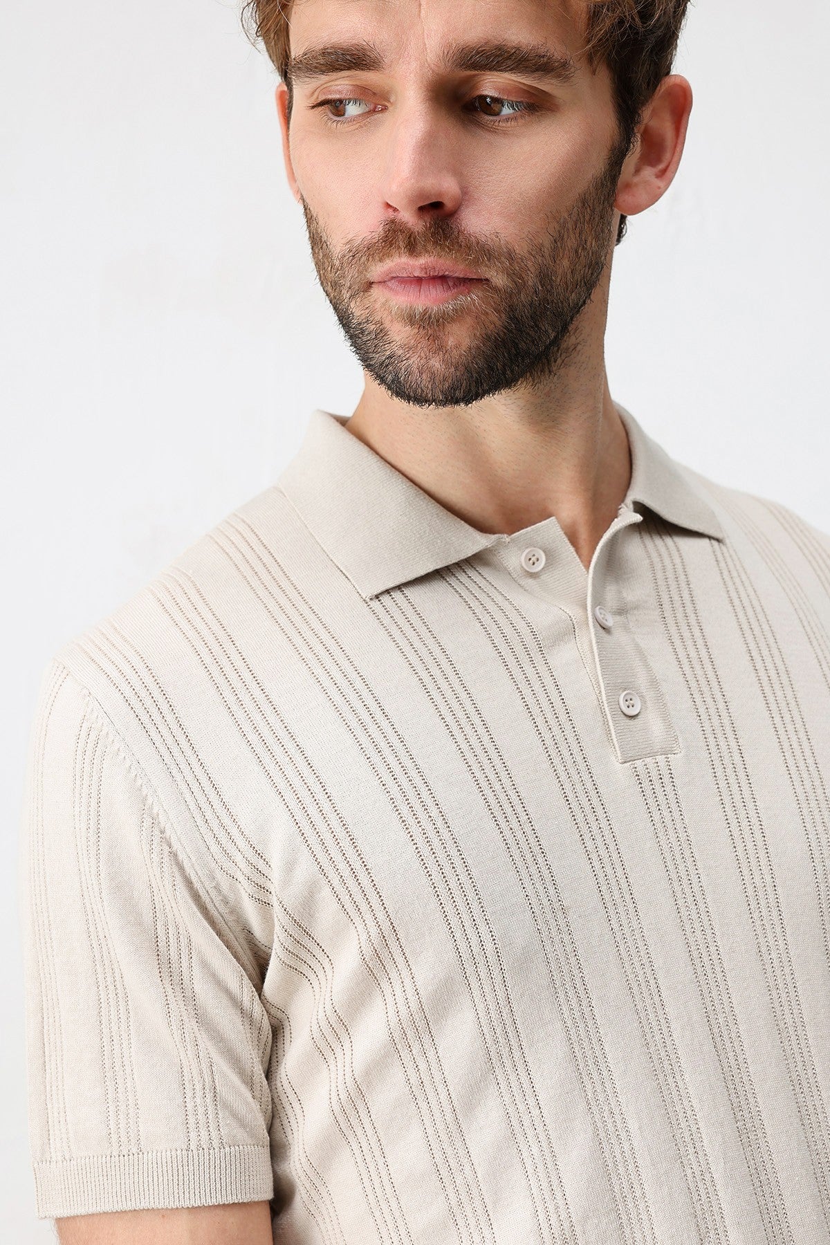 Antioch Dokulu Triko Erkek Polo T-Shirt