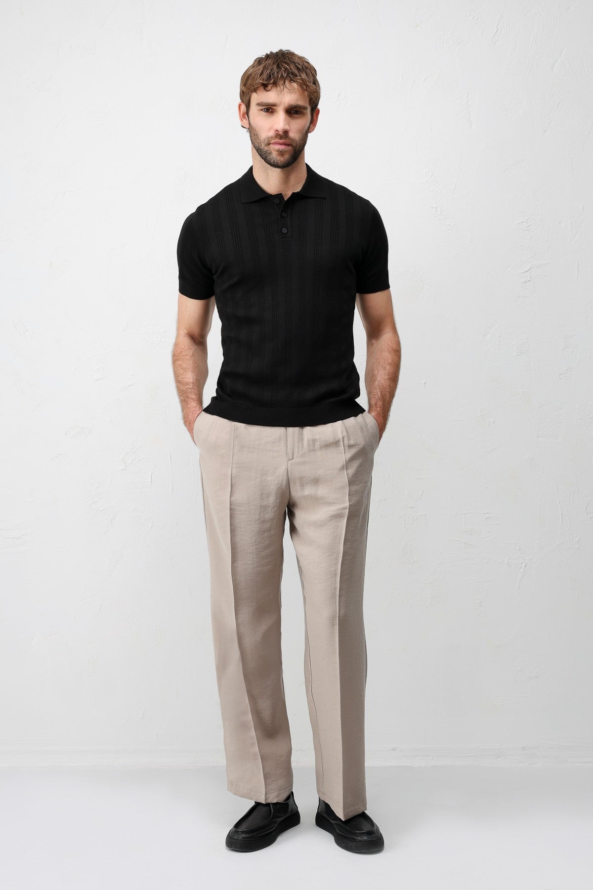 Antioch Dokulu Triko Erkek Polo T-Shirt